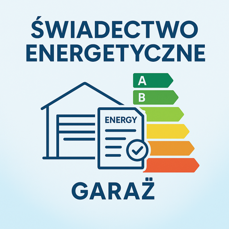 Świadectwo energetyczne Garaż