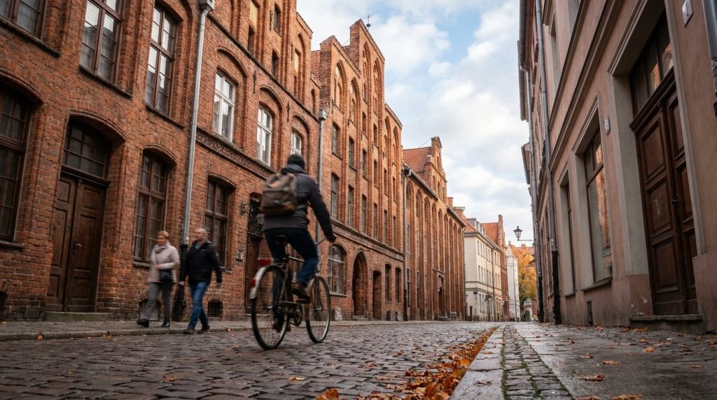 Najem okazjonalny Toruń: ceglane kamienice na Starym Mieście